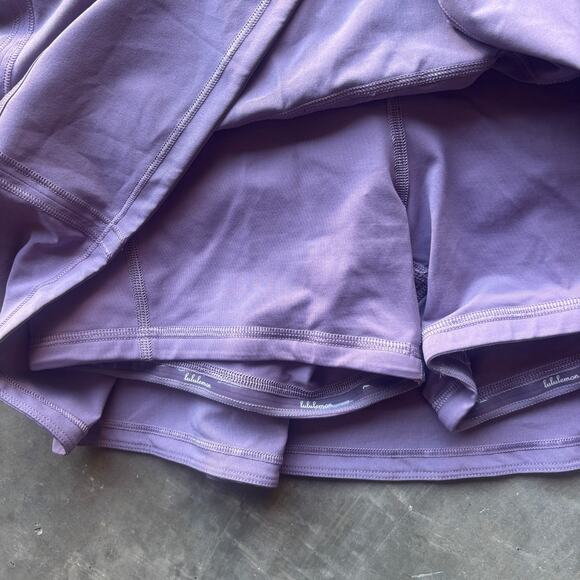 Lululemon Pace Rival Mid-Rise Skirt Women's Size 6 Purple Ash Athletic - NWT - Picture 4 of 11